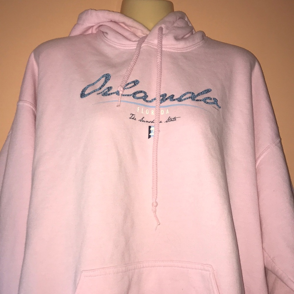 Baby pink Orlando sweatshirt